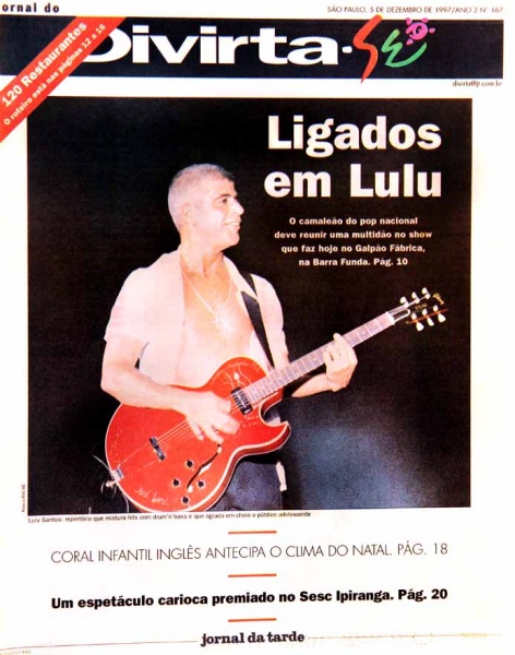 Jornal da Tarde Lulu Santos